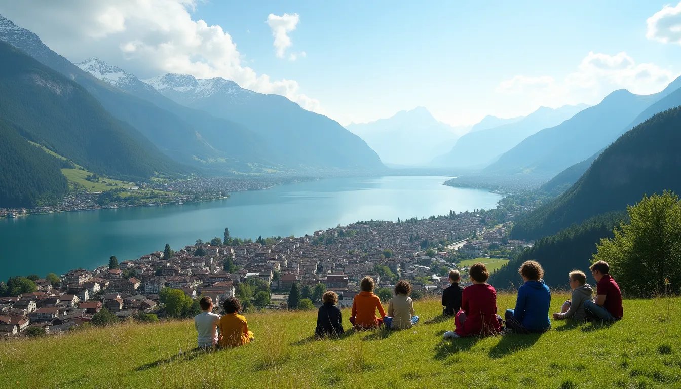 Una cittadina tra lago e montagne sta cambiando il modo di vivere dei pensionati italiani